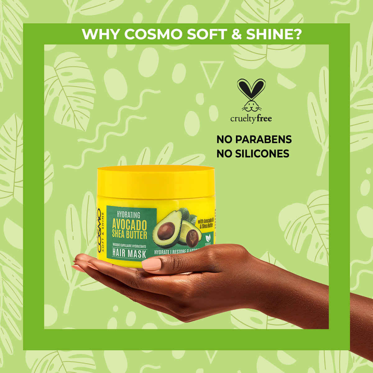 Soft & Shine Hydrating Avocado & Shea Butter Hair Mask
